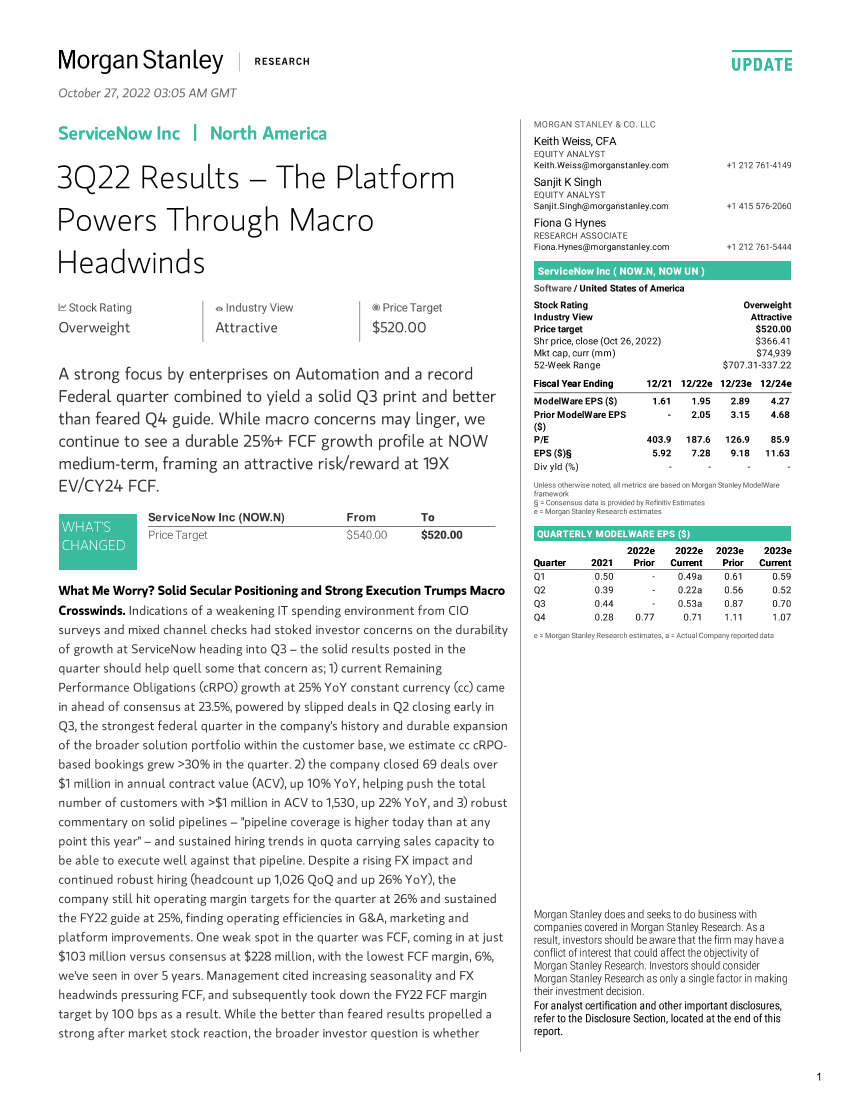 2022-10-27-NOW.N-Morgan Stanley-ServiceNow Inc 3Q22 Results – The Platform Powers Through M...-989225272022-10-27-NOW.N-Morgan Stanley-ServiceNow Inc 3Q22 Results – The Platform Powers Through M...-98922527_1.png